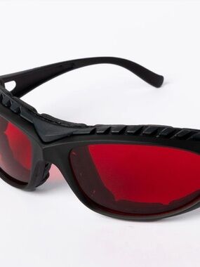 Truedark Black Sport Sunglasses with Red Lense glasses unisex